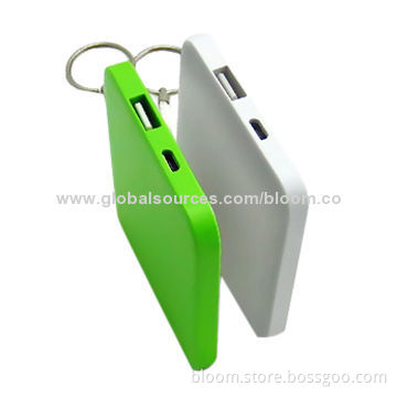 Pocket Power Banks, Lithium Polymer Battery, Capacity of 5,000mAh, 2 Years WarrantyNew